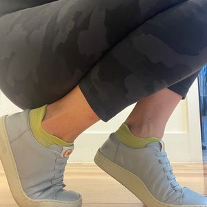 Camper powder blue women’s slip-ins, Euro size 39